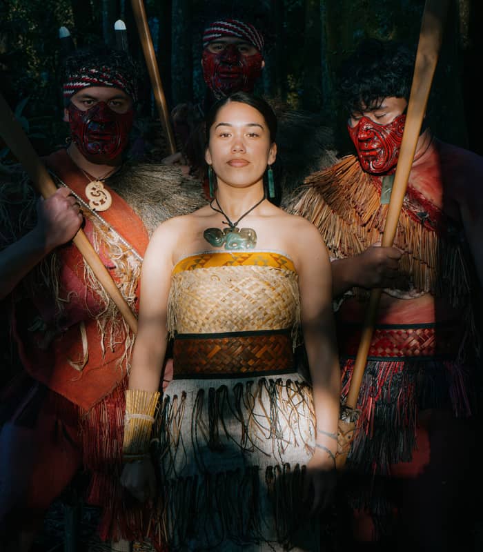 Kapa Haka performance at Te Pa Tu