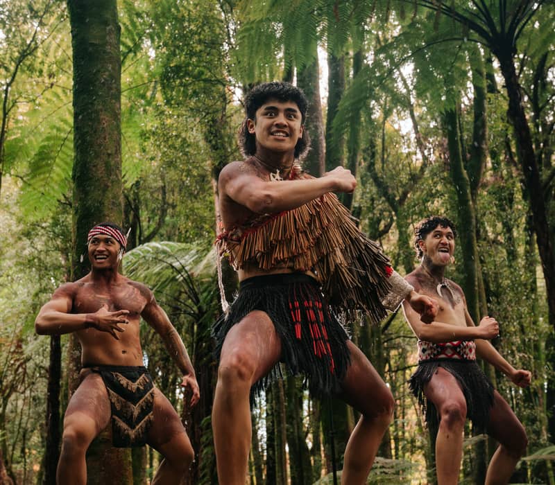 Kapa Haka performance at Te Pa Tu
